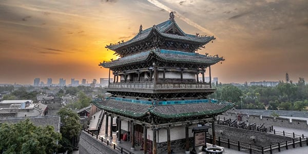 Beijing Datong Xi'an Tour_City Walk in Pingyao