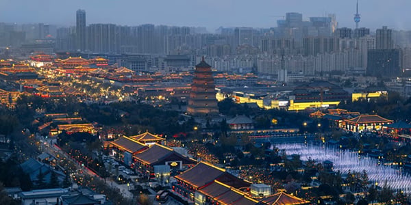 Xi'an 3-Day Tour_The Giant Wild Goose Pagoda