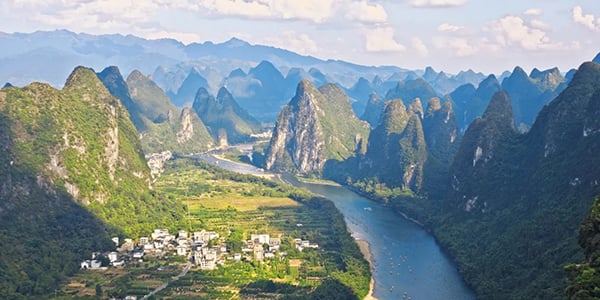 Cruise the Li River & Cycle Yangshuo: Karst Peaks & Countryside Charm