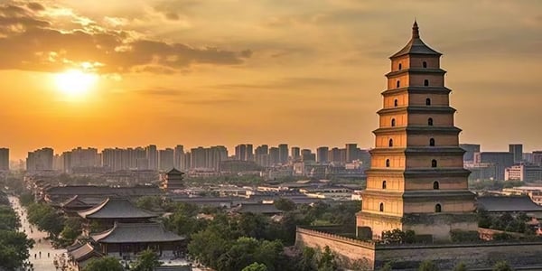 Xi‘an 3-Day Family Tour_The Giant Wild Goose Pagoda