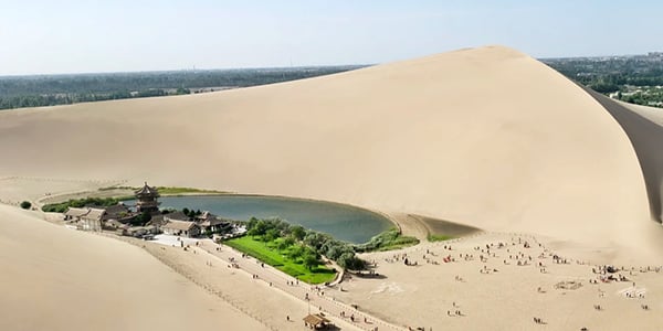 Xi'an Dunhuang 5-Day Tour-Mingsha Mountain & Crescent Lake